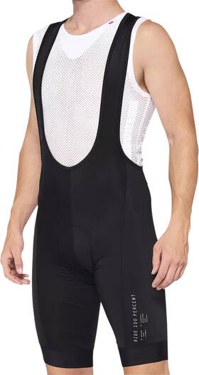 40052-00007 100% Open Box Mens Exceeda Bib Shorts Black/white Size Xl