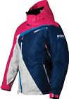 14227.94014 14 Women Navy Vertical Jacket Fuschia Fxr Size