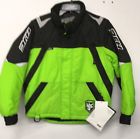 1409-044 Hjc Youth Storm Snowmobile Jacket Green Large Closeout