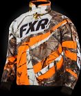 15116.7011x Fxr Cold Cross Jacket Black Hi Vis Mens Warm Winter Snowmobile Coat Large 2xl