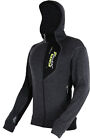 15824.200xx-c Fxr Mens Charcoal Snowmobile Terrain Merino Blend Full Zip Hoodie