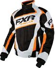 16011.3101x Fxr Helix 2016 Mens Black Digi White Orange Warm Snowmobile Jacket Medium Or Xl