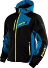 16031.4011x Fxr Recoil Softshell 2016 Mens Jacket Black Blue Hivis Removable Hood Xxl 2xl