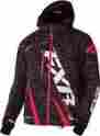 170011-0620-16 Fxr Boost Snowmobile Jacket Coat Dry Vent System Mens X-large Grey Digi Red