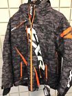 170011-0630-19 Fxr Boost Snowmobile Orange Digital Camo Mens Shipping