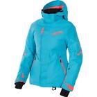 170209-5035-10 Fxr Rush Womens Snow Jacket Aqua Tangerine Orange 841921374272