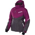 170209-8508-10 Fxr Rush Womens Snow Jacket Wineberry Gray 841921374203