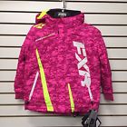 170410-9765-xx Fxr Youth Boost Snowmobile Jacket Flotation Electric Pink