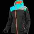 171011-1050-12 Fxr 2016-17 Racing Women Diamond Dual-laminate Jkt Blk Aqu Sz12