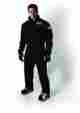 172808-1000 Hardwear Fxr Mens Black Insulated Snowmobile Monosuit Snow Snocross