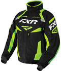 180021-1070 Fxr Octane Warm Winter Snow Jacket Lime Medium New