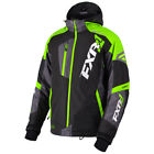 180031-1070-xx Fxr Mission Fx Lime Insulated Mens Snowmobile Jacket