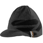 181613-1000-00 Fxr Racing Black Wool Icon Peaked Beanie Mens One Size