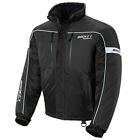 1818-067 Joe Rocket Mens Snowmobile Cold Weather Storm Waterproof Jacket Black