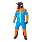 182800-4030 Fxr Mens Helium Lite Monosuit Uninsulated Snowmobile Blue Orange