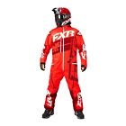 182817-2325 Fxr Mens Boost Lite Monosuit Uninsulated Snowmobile Red Maroon Size