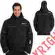 183211 Kimpex Ckx Snowmobile Summit Snow Jacket Men Xsmall Black Winter Coat Shell 779422696589