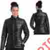 184494 Kimpex Ckx Snowmobile Fusion Jacket Women Liner Lady Snow Coat Thermolite Large Black 779422661983