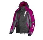 190220-1085-12 190220-1085-14 190220-1085-16 Fxr Womens Vertical Pro Wineberry Snowmobile Jacket