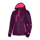 190227-8393 Fxr Womens Pulse Jacket Snowmobile Winter Plum Linen Coral
