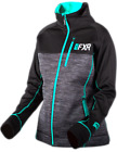 191212-0652-1x Fxr Elevation Tech Zip Up Womens Ladies Charcoal Large Or