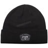 191612-1000-00 Fxr Racing Black Ride Beanie Mens One Size