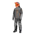 192803-0805 Fxr Mens Elevation Lite Monosuit Snowmobile Char Gray Ora