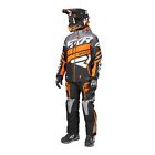 192836-1005 Fxr Mens Boost Lite Pc Monosuit Uninsulated Black Gray Oran