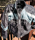 Gks11 2 Reflectors Ganka Green Snowmoblie Size Xl Black Coat Mens