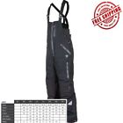 20591-1022 Motorfist Mens Redline Size Black Snow Bib