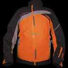 20594-60 Motorfist Mens Trophy Jacket Black Orange Gray
