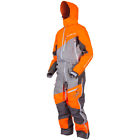 20845-6022 Motorfist Blitzkrieg Orange Grey Snow Suit One Piece Mountain New