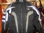 286112409 Polaris Mens Xl Snowmobile Coat Black And Silver
