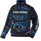 2864123 Black Blue Jacket Men Snowmobile Fxr Throttle Polaris