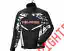 2866092 Polaris Ripper Black Cracked Mens Throttle Red Warm Winter Snowmobile Jacket Coat M Or 2xl
