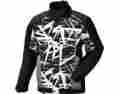 2866096 Polaris Ripper Black Cracked Mens Warm Winter Snowmobile Jacket Coat Large New