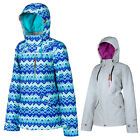 3264-000-k16-wmn-aria-jacket Klim Womens Ladies Aria Snowmobile Snow Sled Winter Outerwear Parka