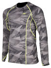 3356-006-600 Klim Mens Grey Aggressor Warming Long Sleeve Snowmobile Base Layer