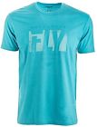 352-1071m Fly Racing Mens Short Sleeve Riot Blue Md