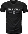 352-1150m Fly Casual Racing Mens Pursuit Tee Shirt Black Md
