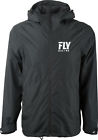 354-6360m Fly Casual Racing Mens Pit Jacket Black Med