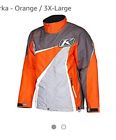 3803-000-170-400 Klim Mens Kaos Parka Insulated Shell Coat Trail Jacket Orange