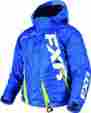 170410-416 4-8-14 Fxr Youth Child Kids Boost Blue Digi Hivis Snow Sledding Jacket Coat-size