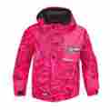 4406942336 Ski-doo Ski Doo Youth X-team Pink Printed Jacket Size 4
