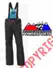 462-0057 Divas Snow Gear Craze Bib Black Blue P N
