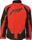 470-2122 Fly Racing 5 Aurora Jacket Black Red X