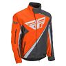 470-4088yl Fly Racing Snx Pro Crossover Snowmobile Jacket Orange Youth Large