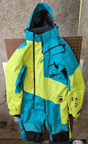 F03000902-110-302 509 2024 Mens Allied Snowmobile Monosuit Shell Poison Dart Size Medium