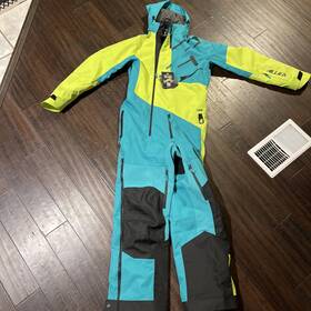 F03000902-140-302 509 2024 Mens Allied Snowmobile Monosuit Shell Poison Dart Size Large