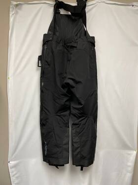 509 840324904031 Powerline Mens Black Waterproof Insulated Snowmobile Bib Size Large